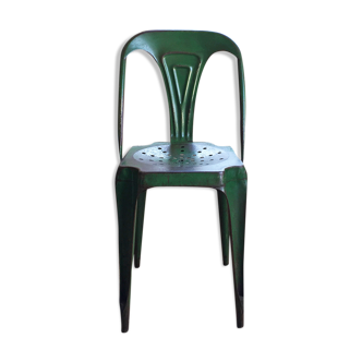 Chaise Multipl's Joseph Mathieu vert patiné