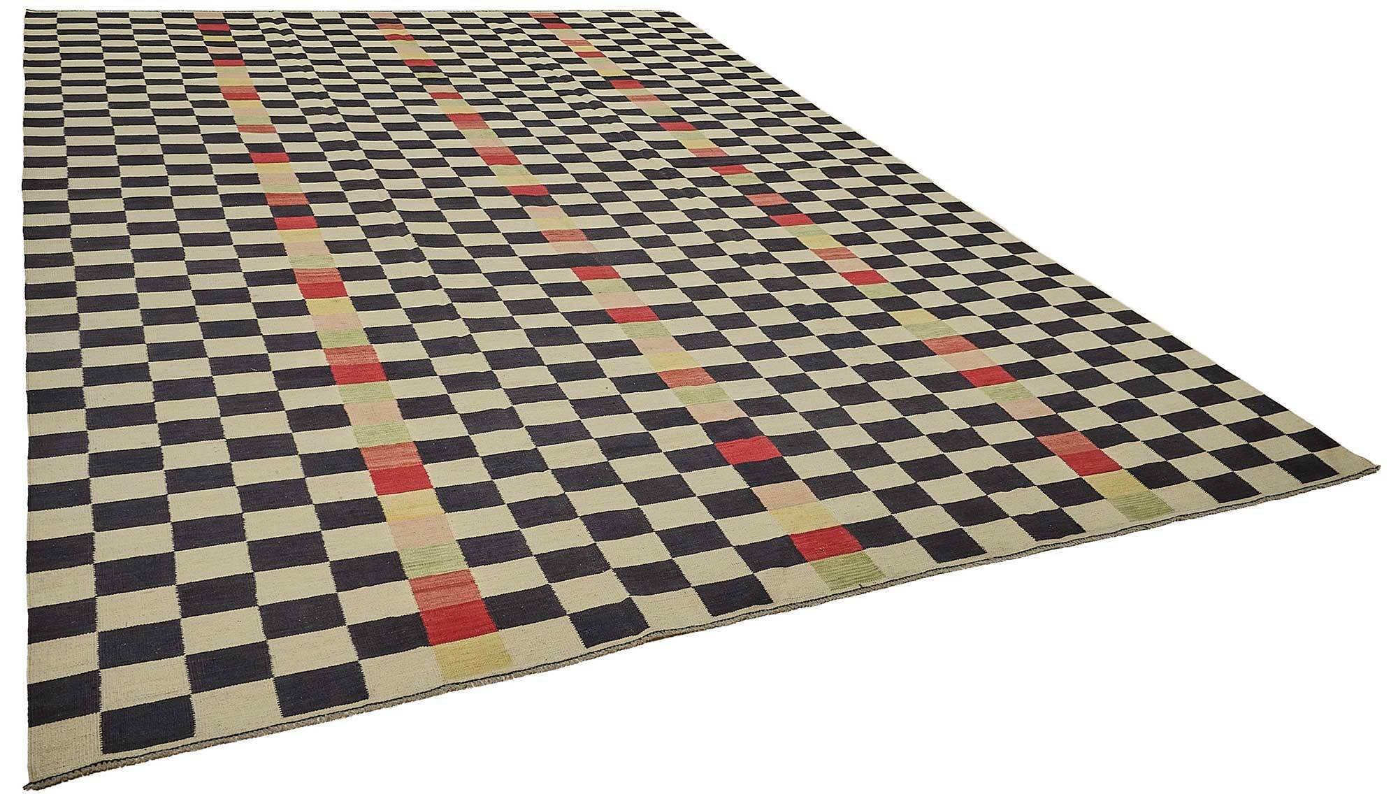 Contemporary Tribal Decorative Kilim 318 cm x 426 cm