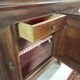 Art Deco Solid Wood Sideboard – Sapele Mahogany – High Quality and Storage
