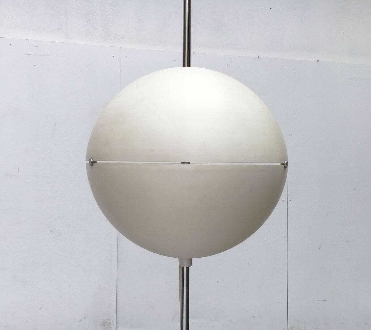 Globe floor lamp mid-century space age