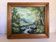 Mountain and torrent landscape painting