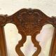 Pair of Regency style chairs in natural wood XIX century
