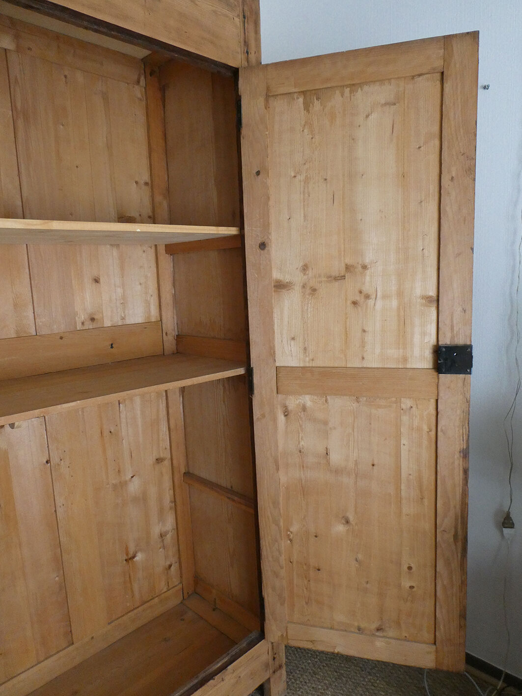 Old solid wooden cabinet