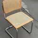 Chaise de design Cesca modèle B32 en chrome