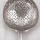 Silver sugar sifter from the 18th century, 23 cm, shell pattern, 106 g.