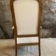 Cream voltaire armchair