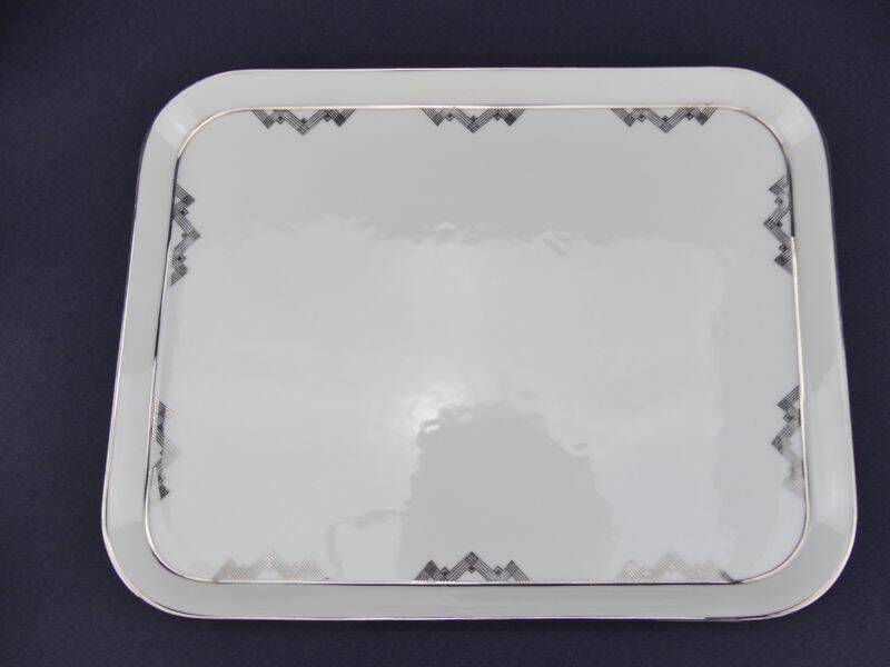 Art Deco tête-à-tête in Limoges porcelain by Legrand