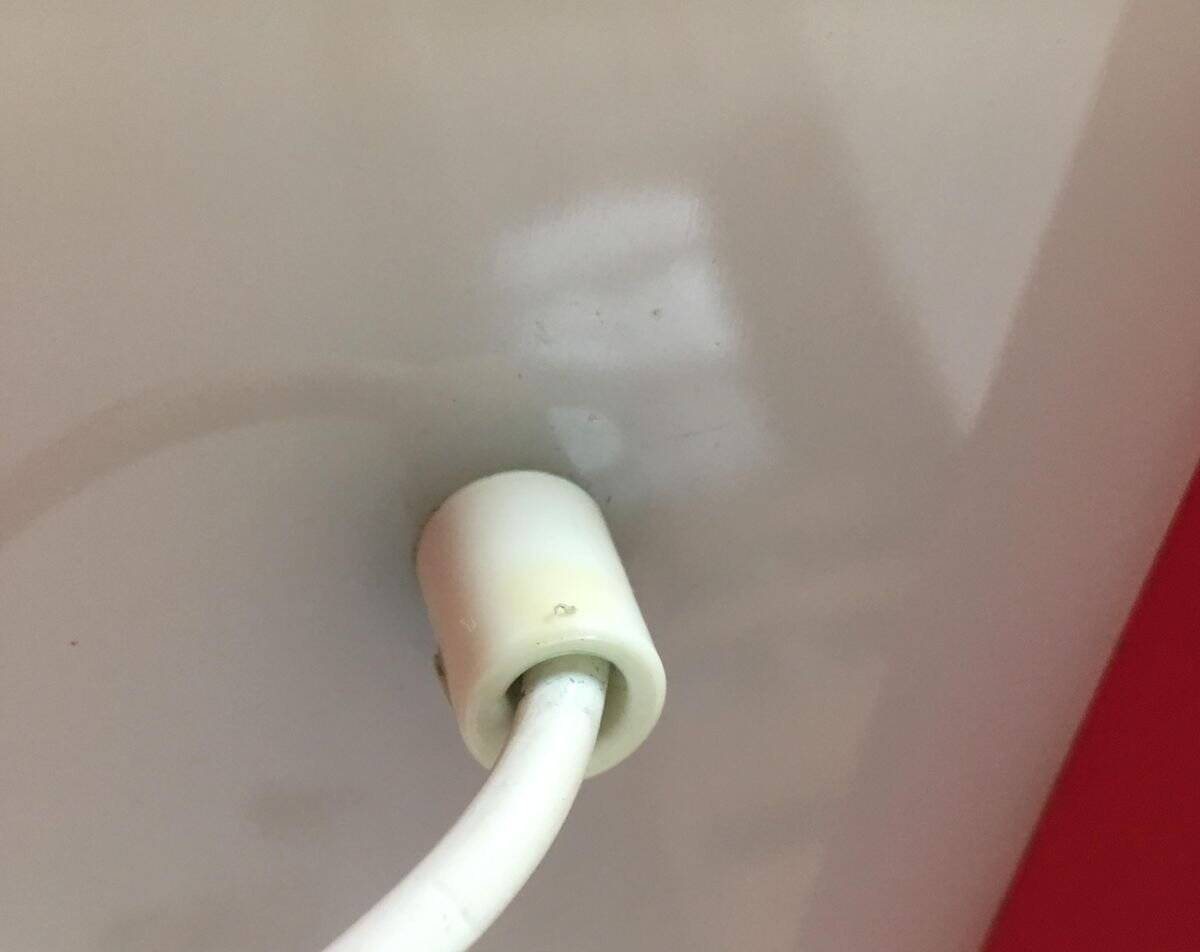 Mid-century acrylic table lamps, set of 2