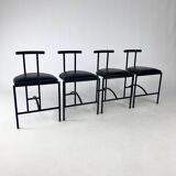 Set of 4 Rodney Kinsman Tokyo dining chairs for Bieffeplast, 1980s