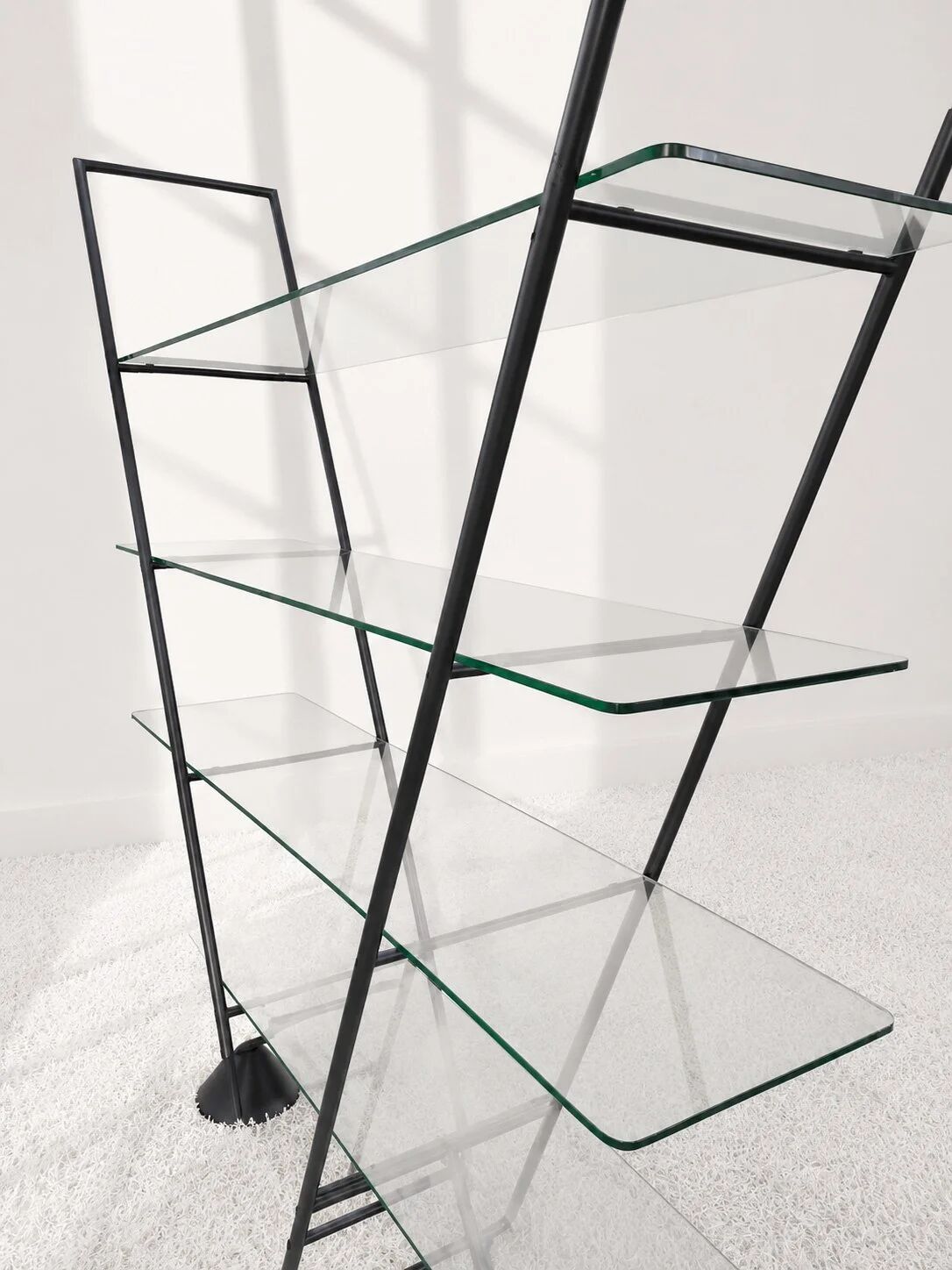 Triangular Bauhaus shelf. 80s