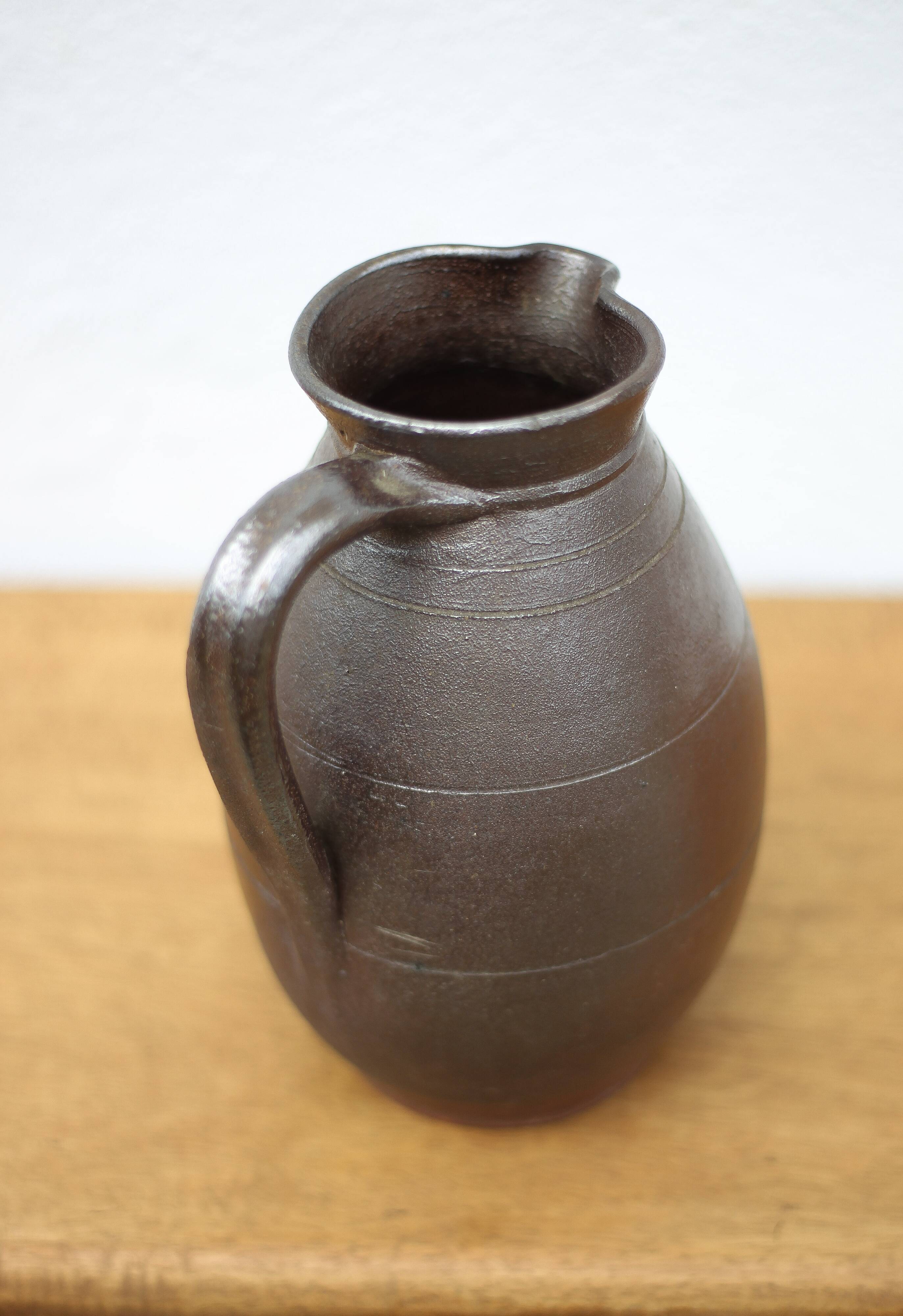 Pichet grès vintage, carafe vintage, cruche, cuisine, collection