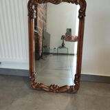 Large mirror in baroque rocaille rococo style