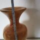 vase, soliflore, candlestick, turned wood, light wood