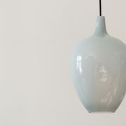 Danish vintage Pompei pendant lamp by Jo Hammerborg Fog og Morup Holmegaard