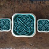 Under the plate and under glass