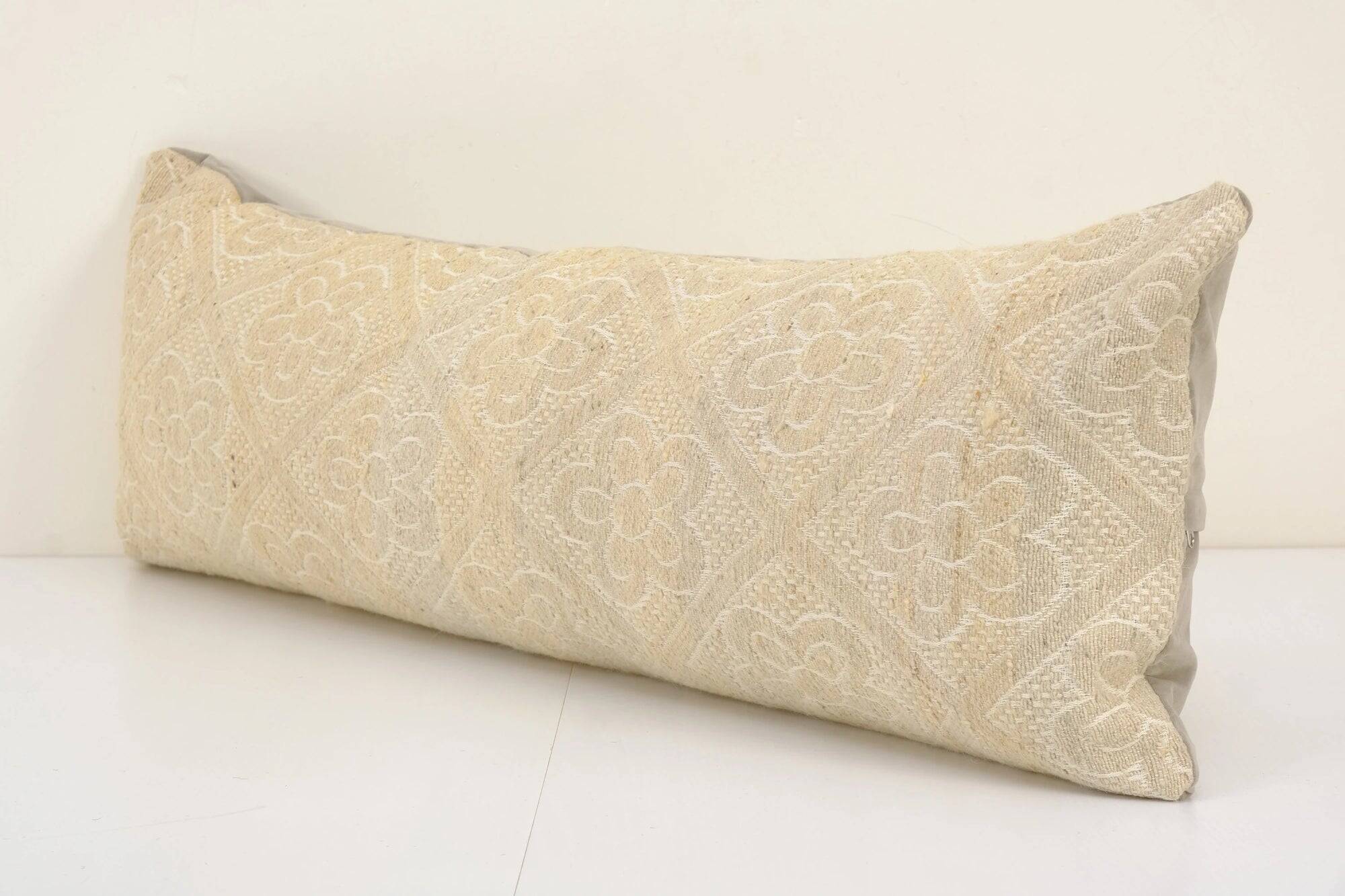 Housse de coussin kilim vintage 30x102 cm