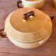 Ochre coffee set signed G. Platon Vallauris