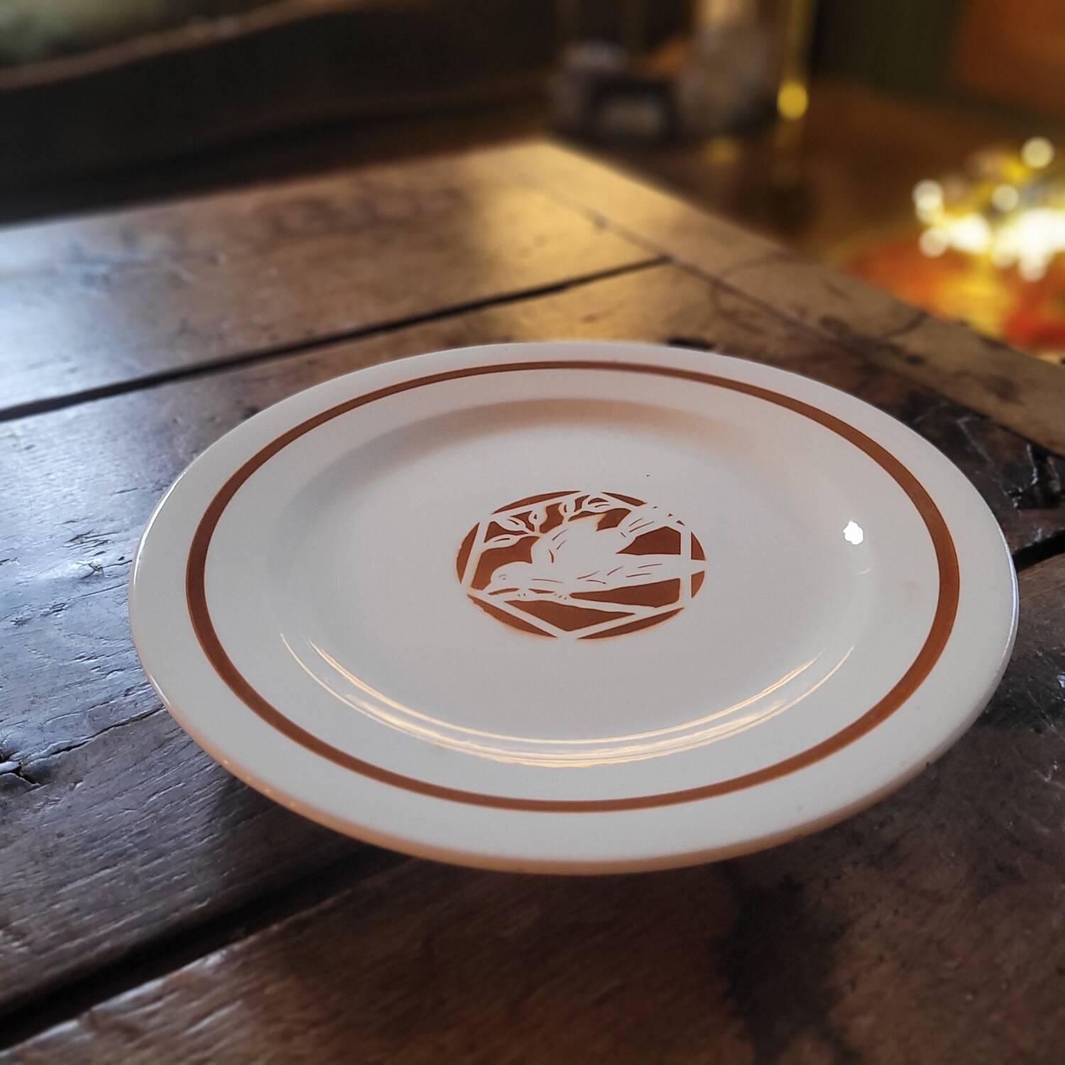 Salins Terre de Fer “Colibri” Fruit Bowl – 1920s–1930s