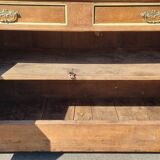 Low country sideboard, solid wood, stylized, late 18th century.