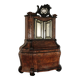 Antique trumeau with walnut mirrors, Italy 20th century