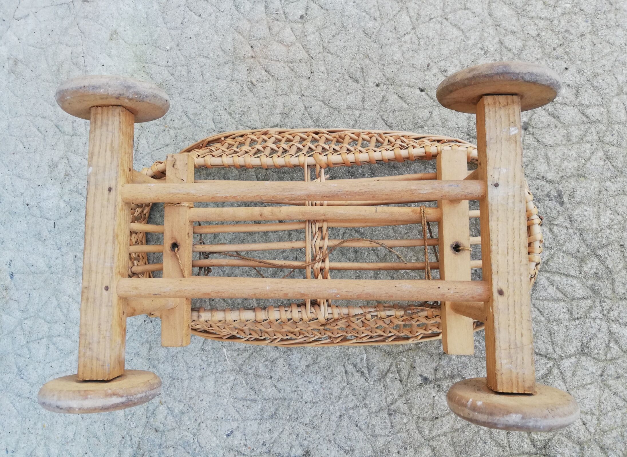 Rattan Cradle Toy