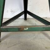 Dark Green Industrial Workshop Stool from Drupol, 1960s