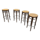 4 x Thonet 82/204 RH stool Height 80 Width 45 cm Price / set of 4 thonet