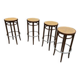 4 x Thonet 82/204 RH stool Height 80 Width 45 cm Price / set of 4 thonet