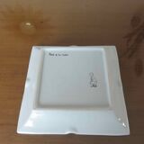 Cendrier " tigre " animal, en porcelaine années 70 80