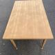Scandinavian extendable wooden dining table 235cm 1960