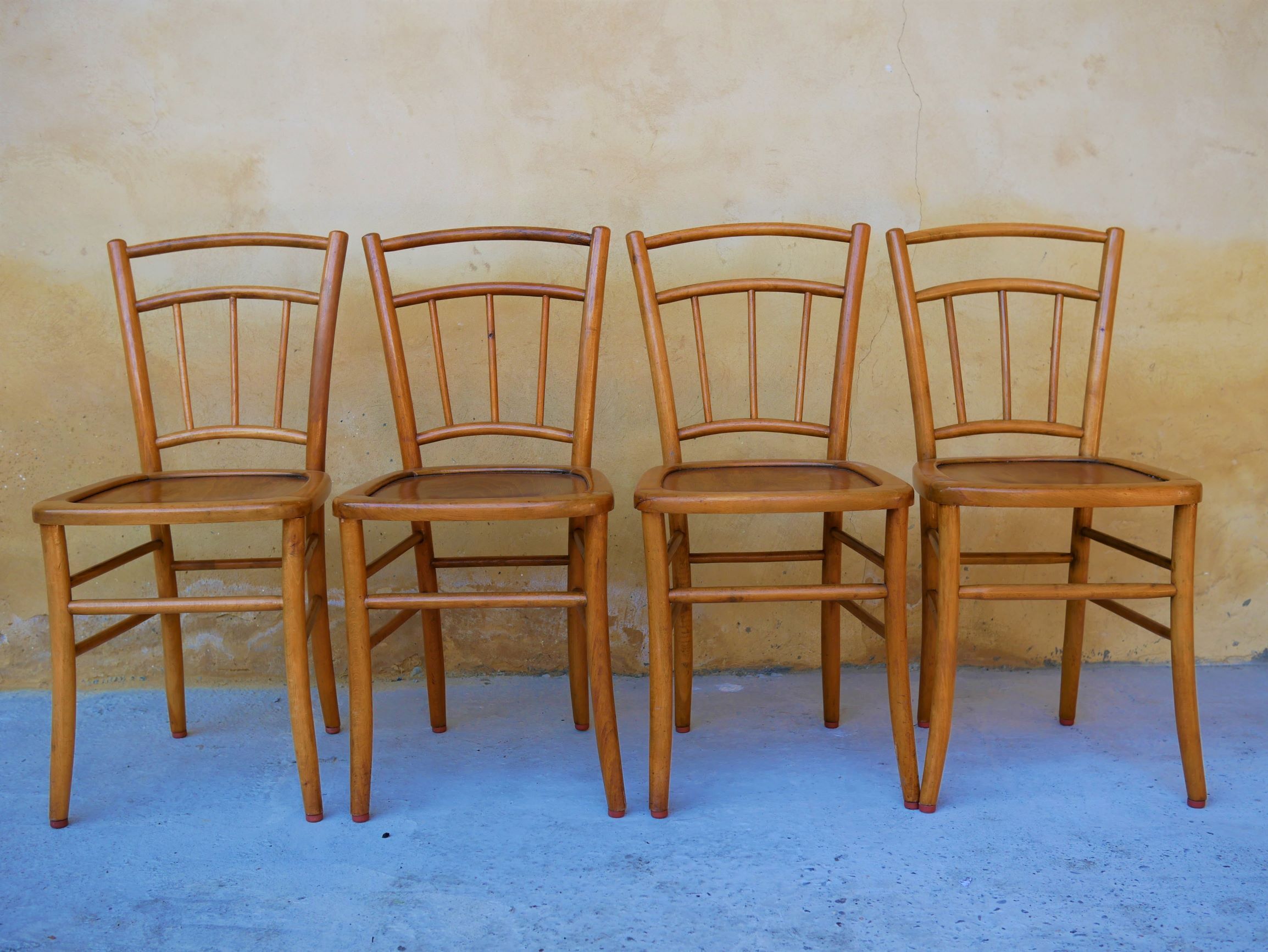 Set of 4 chairs with Luterma Bistro