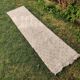 Berber carpet moroccan corridor in black peas 80x300 cm