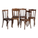 Antique dining chairs (c. 1920). Set of 6, no. 2