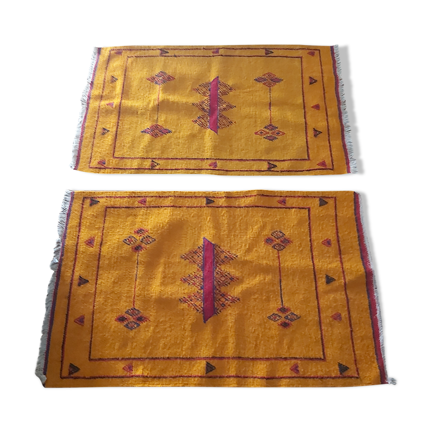 Pair of Moroccan kilims