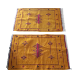 Pair of Moroccan kilims
