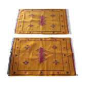 Pair of Moroccan kilims