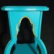 Fifth wheel one thousand and one nights in turquoise and gold