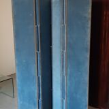 Antique screen with 4 leaves or 4 double-sided panels