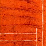 Moroccan Berber rug Mrirt orange terracotta