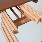 Henning Kjaernulf model 62 dining table teak Soro Stolefabrik Denmark 1958