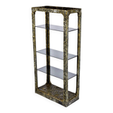 Adrian Pearsall for Craft Associates Brutalist etagere display shelves