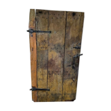 Ancienne porte en bois massif