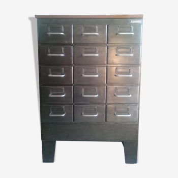 Flambo industrial furniture 15 drawers