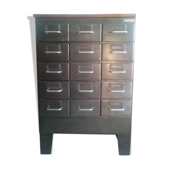 Flambo industrial furniture 15 drawers