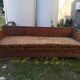 Art Deco banquette in its original condition.