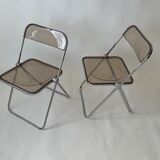 Pair of Folding Plia Chairs by Giancarlo Piretti