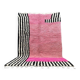 Berber beni ouraine wool rug size 150 x 250 cm