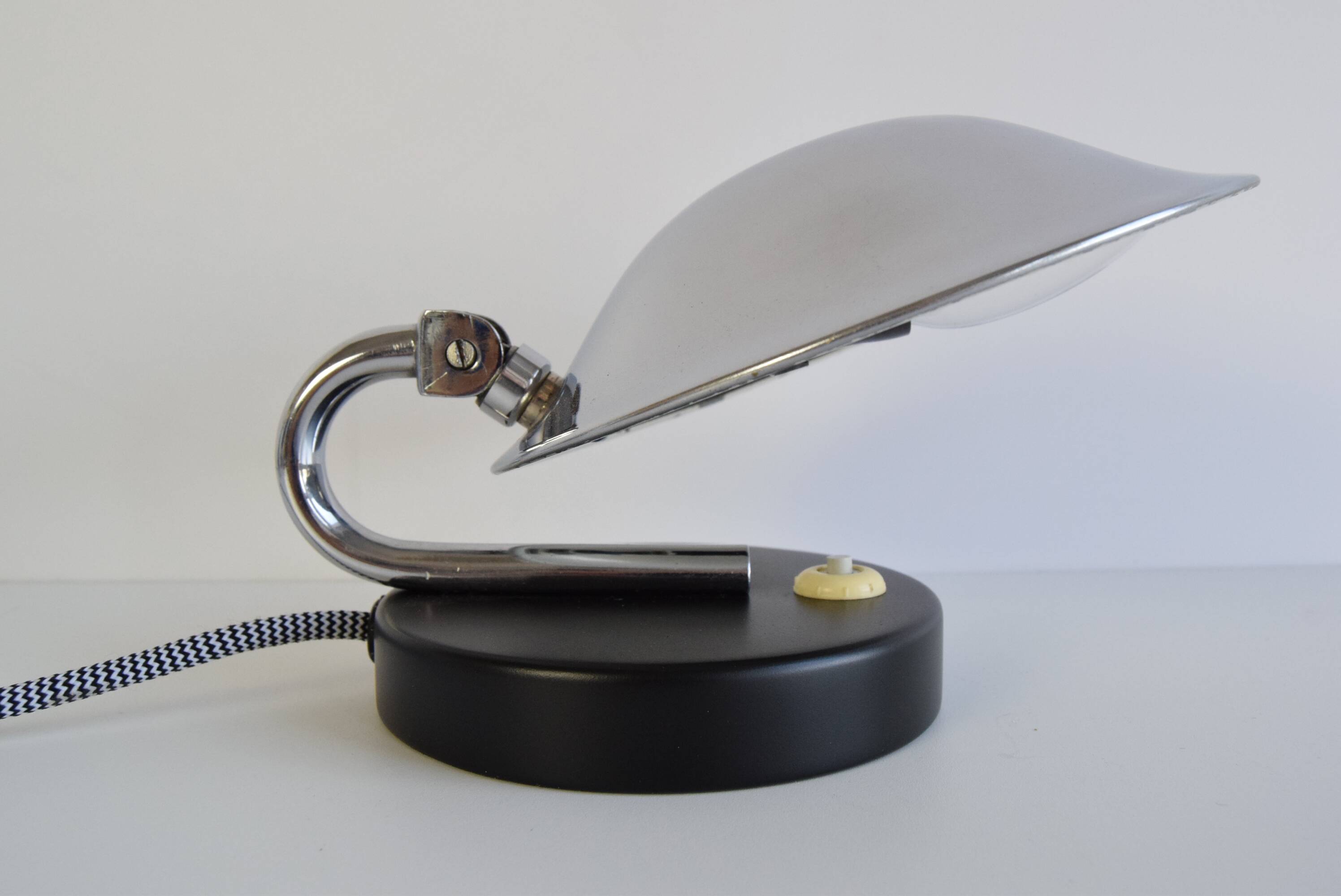 Adjustable Table/Bedside Lamp, by Napako, 1930's.