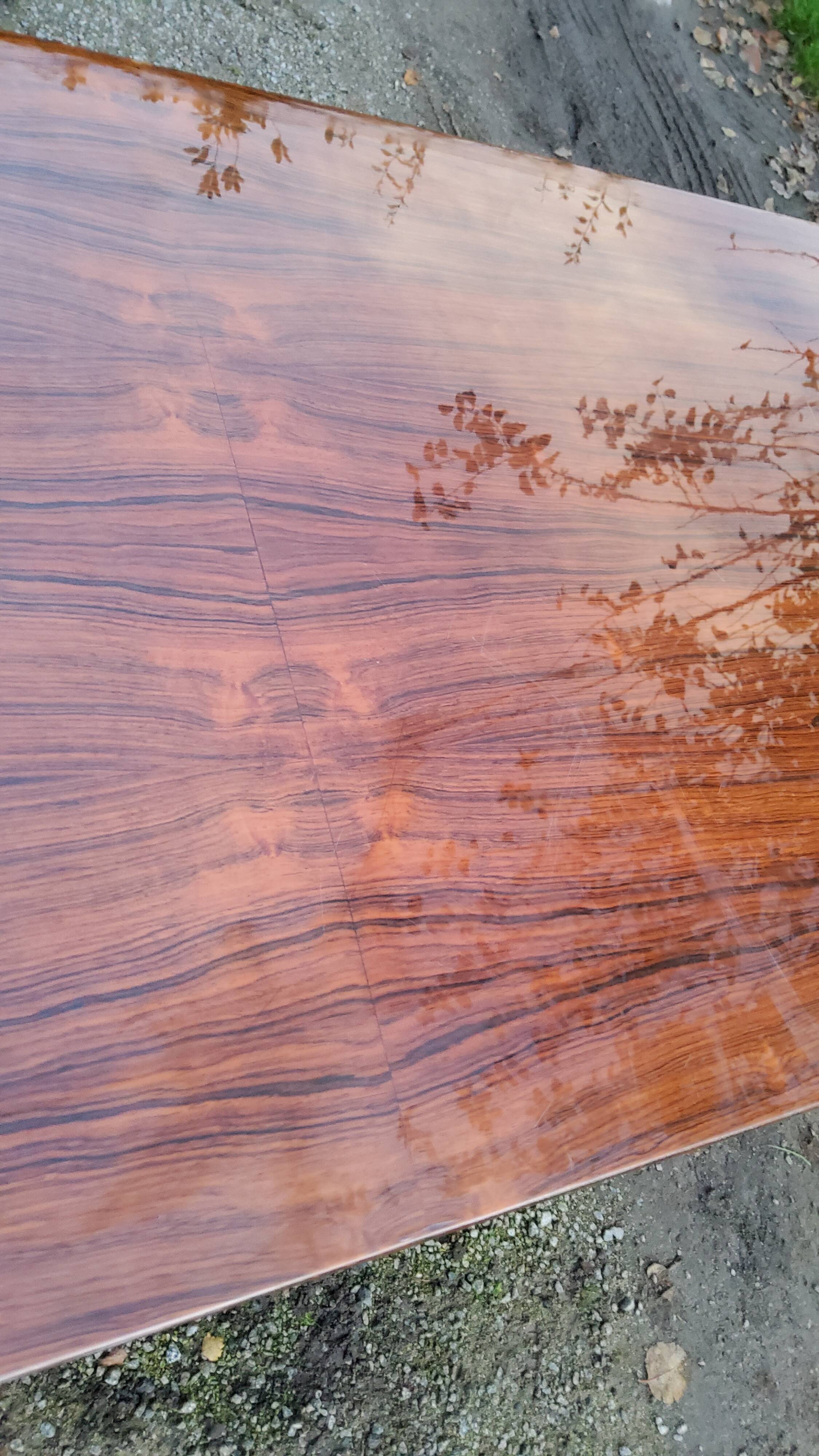 60s rosewood rosewood blackened feet airplane wings