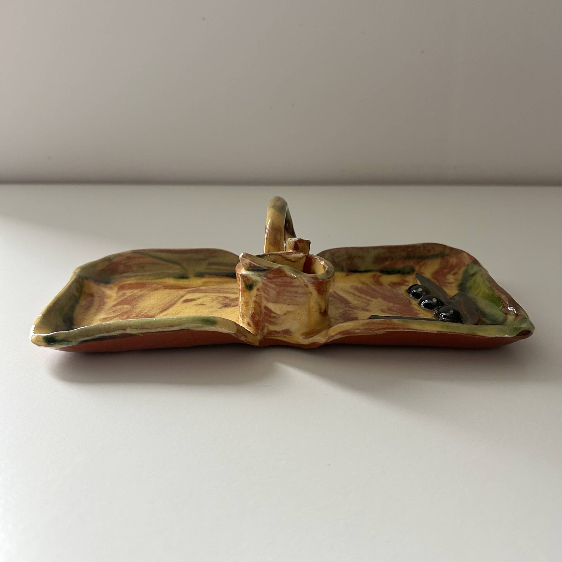 Artisanal Provençal candlestick